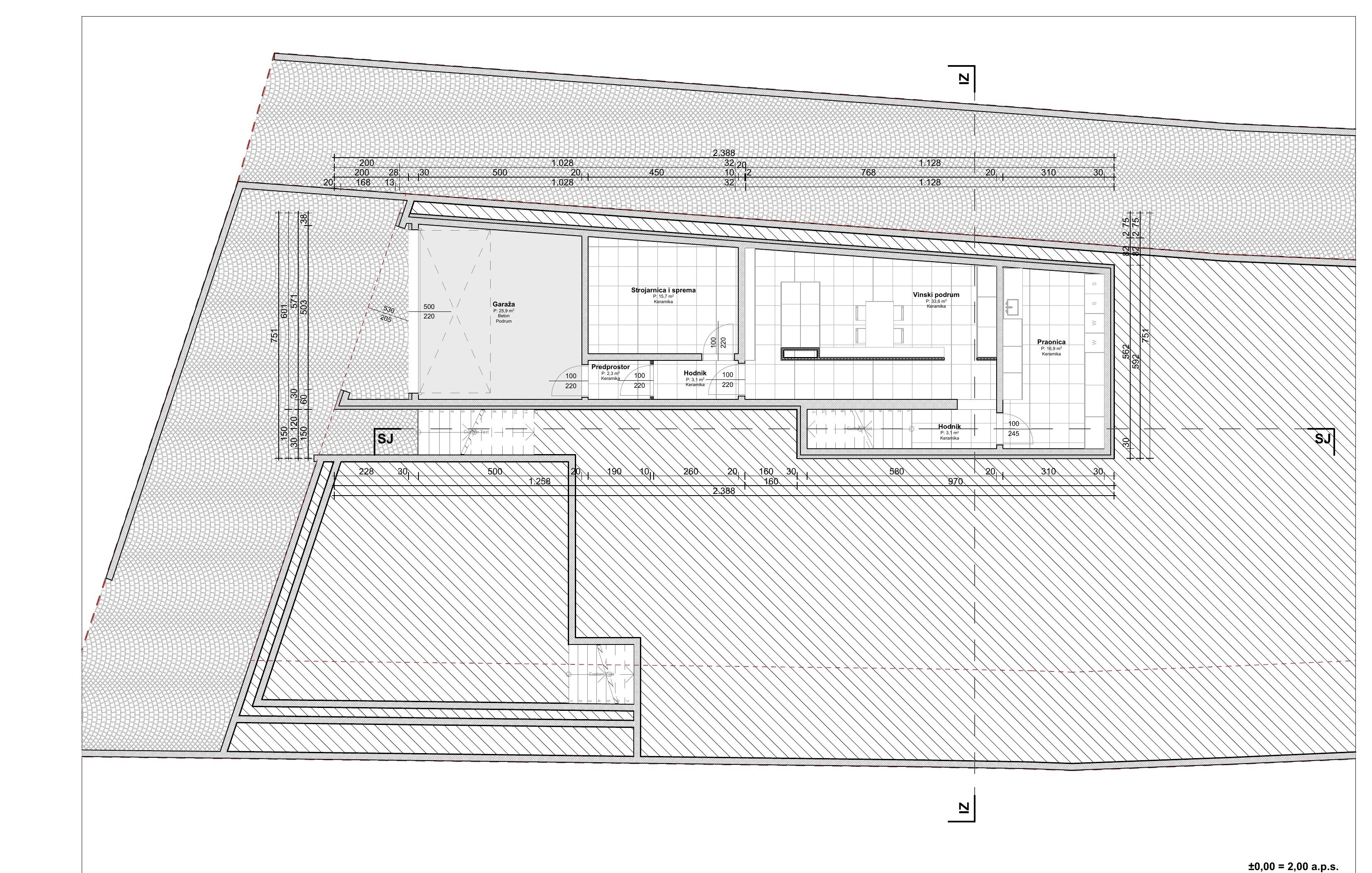 Villa V1 - Suterena