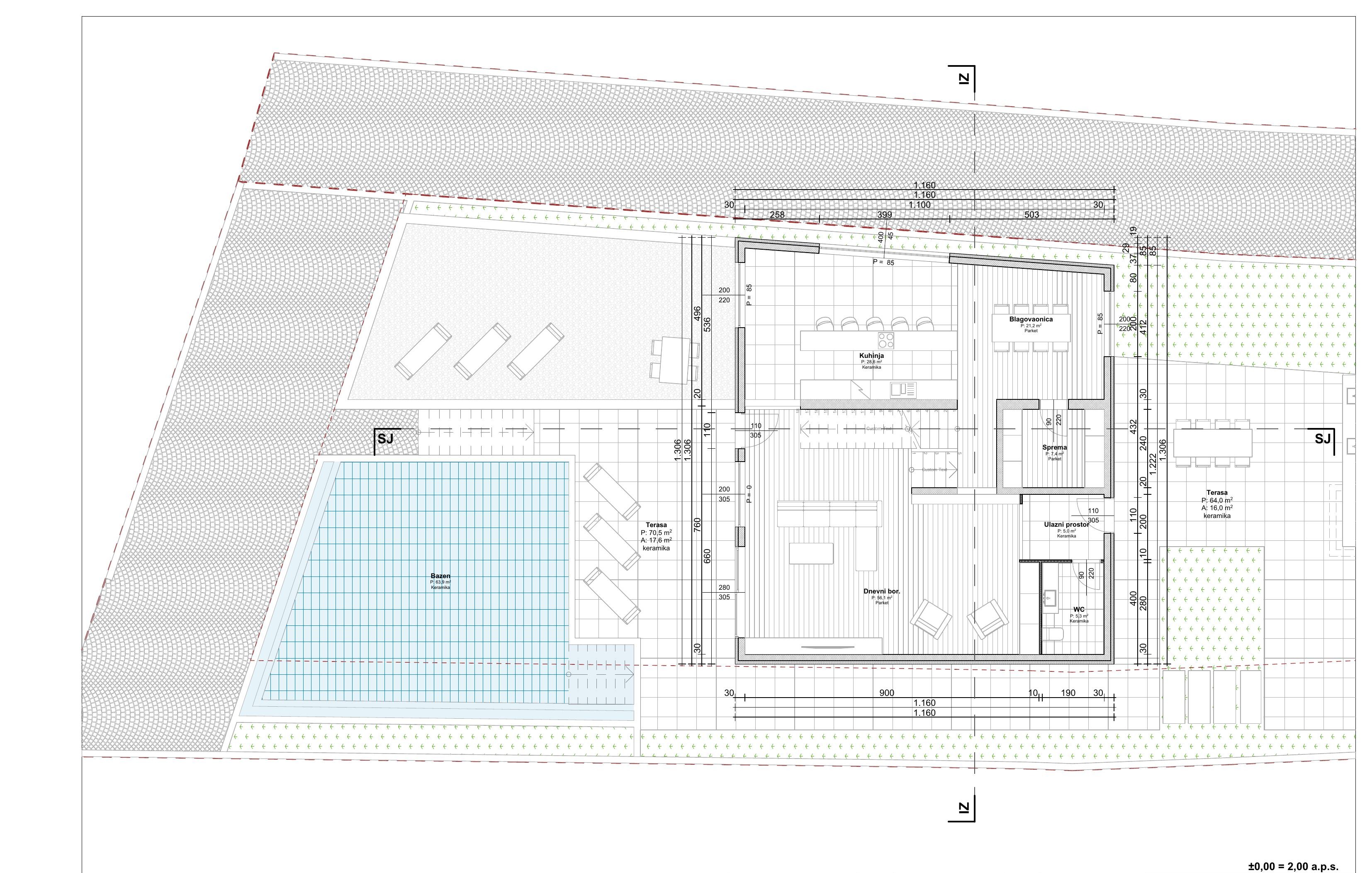 Villa V1 - Parter