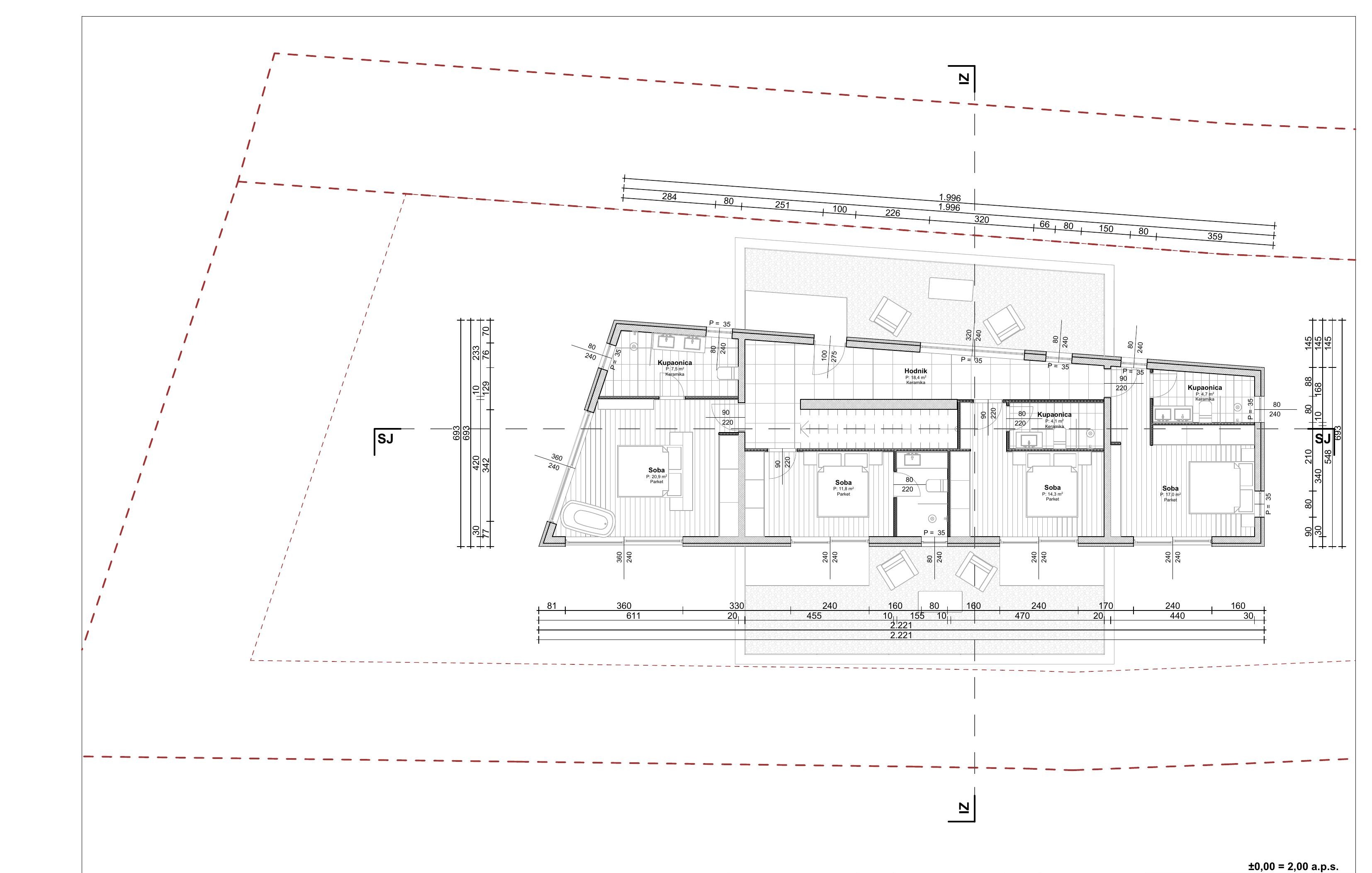 Villa V1 - Piętro