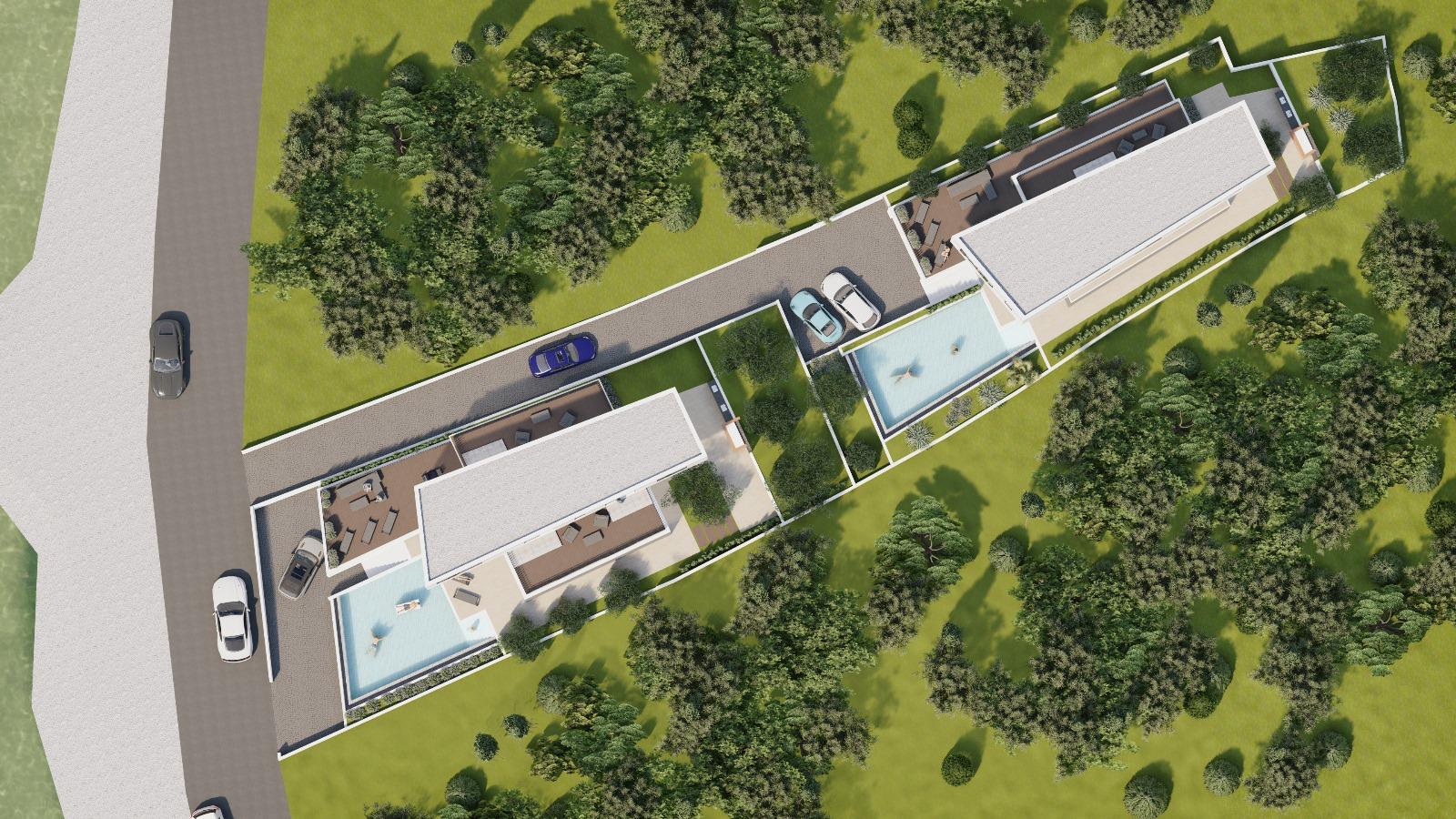 Site plan top view