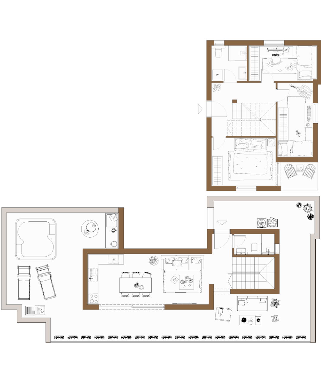 Rzut Apartament 4, Budynek B