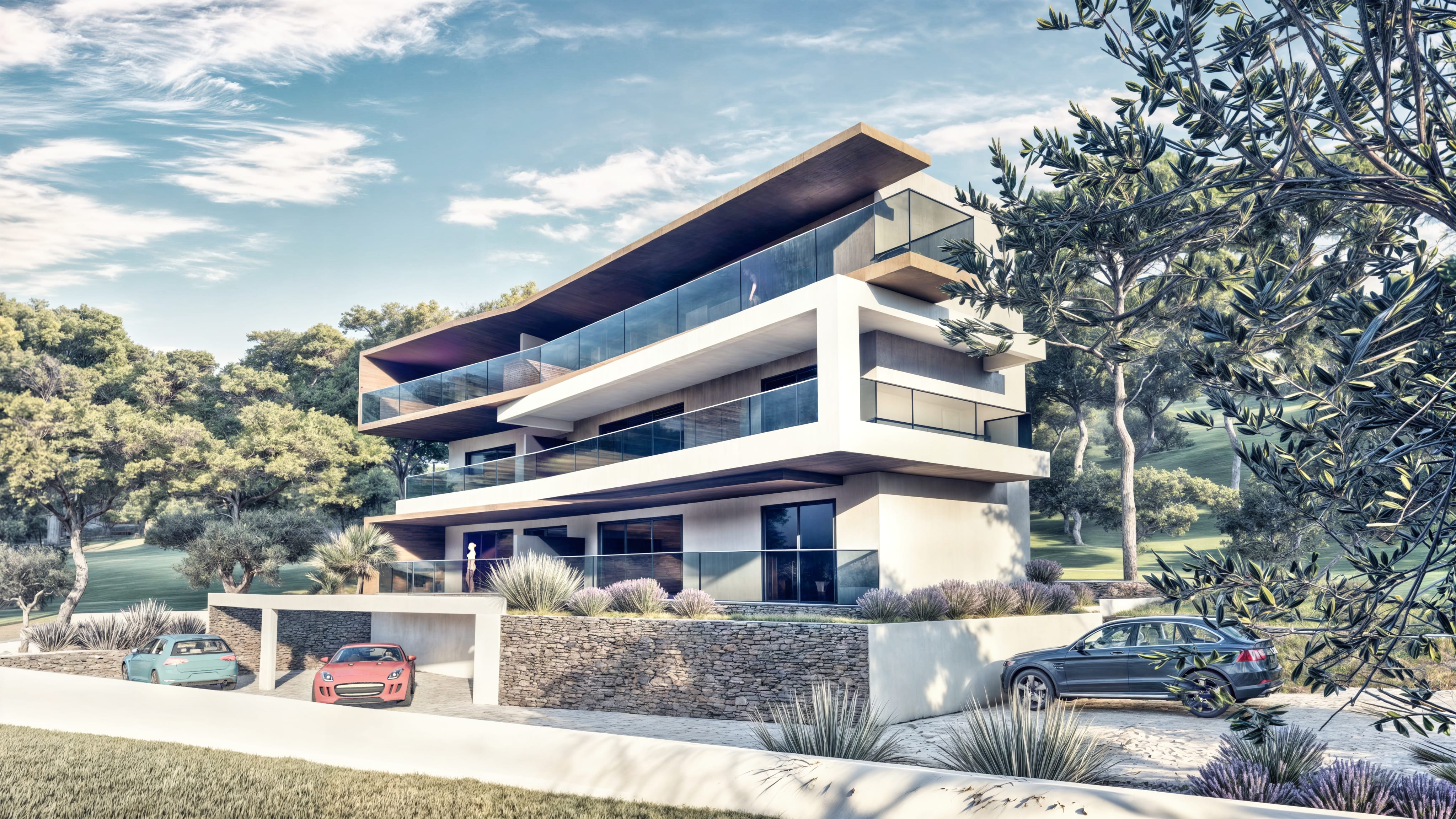 Apartamenty Stupin - taras i balkony